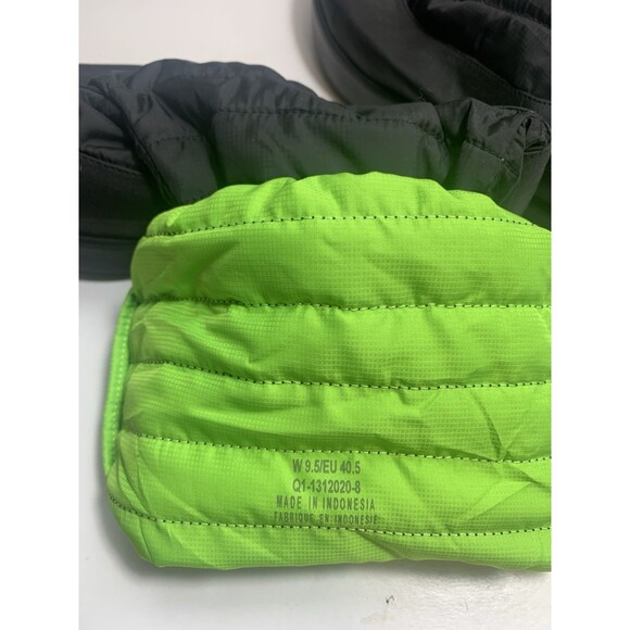 Oofos OOmg Boots Tall Black Shoes Recovery Pull On Nylon Round Toe Womens 9.5 - Picture 7 of 8